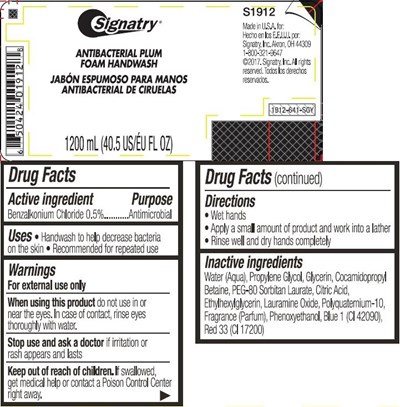 Package Label (Signatry Plum Label)